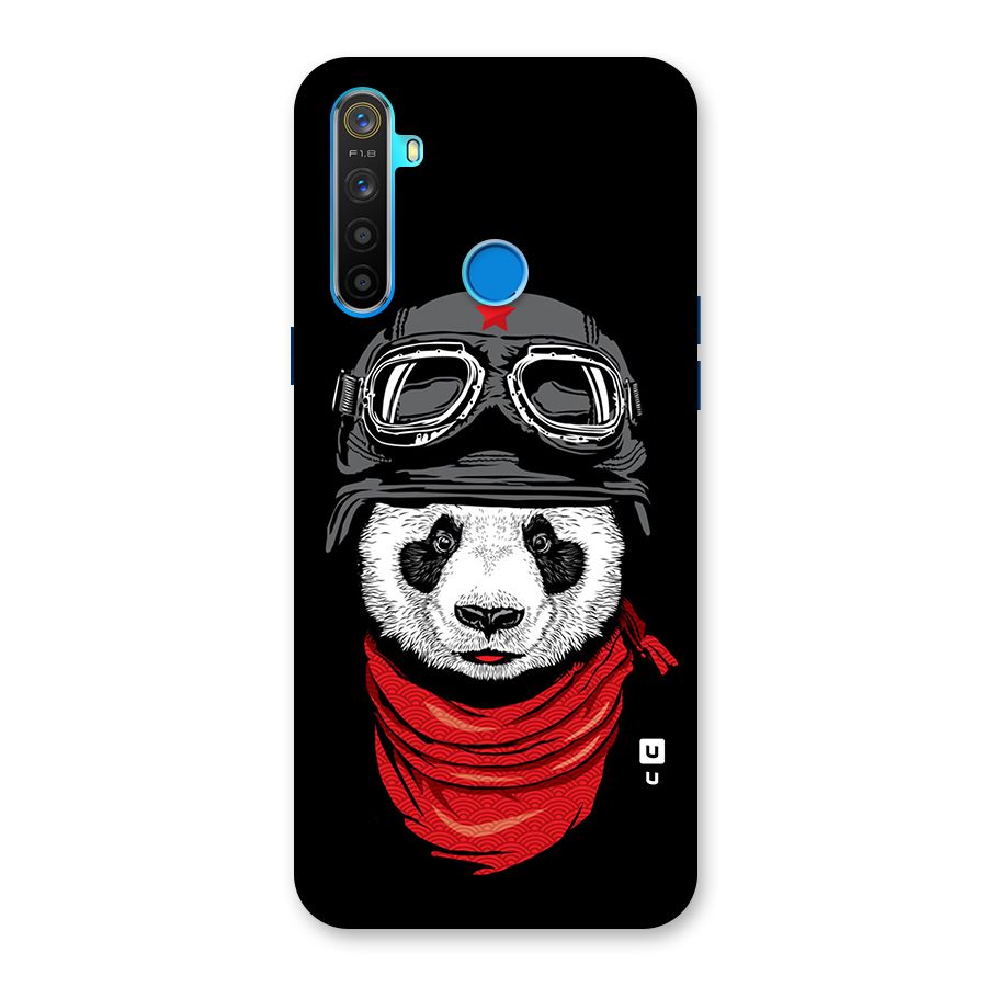 Cool Panda Soldier Art Back Case for Realme 5