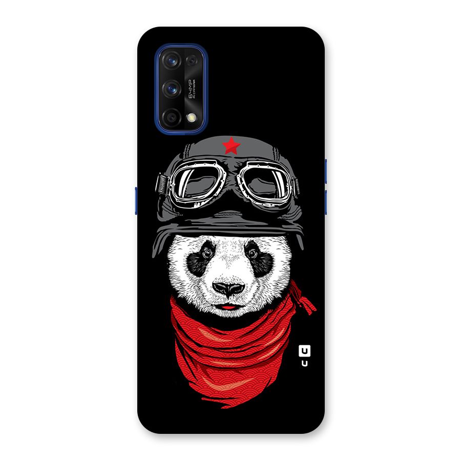 Cool Panda Soldier Art Back Case for Realme 7 Pro