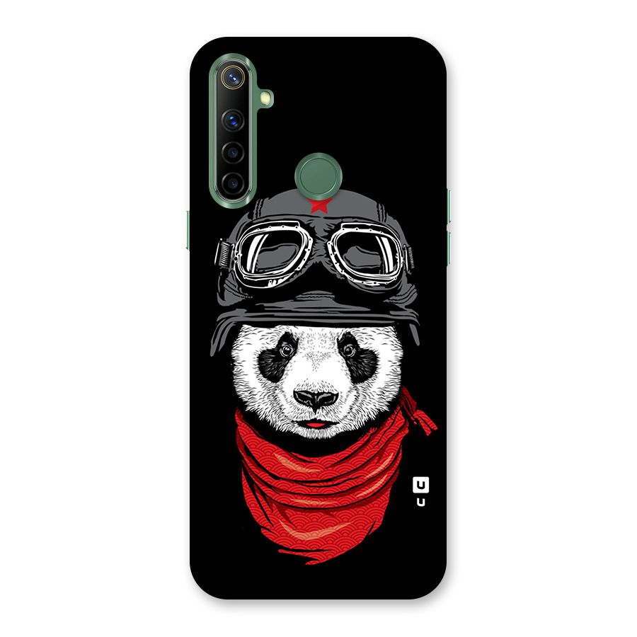 Cool Panda Soldier Art Back Case for Realme Narzo 10