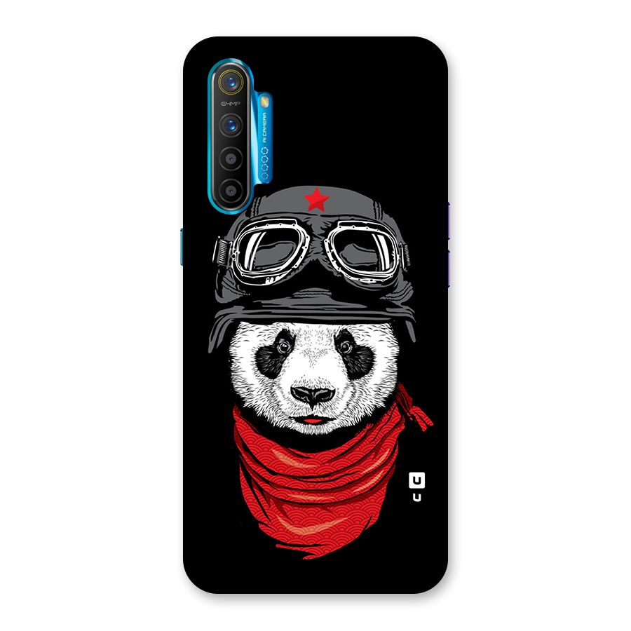 Cool Panda Soldier Art Back Case for Realme XT