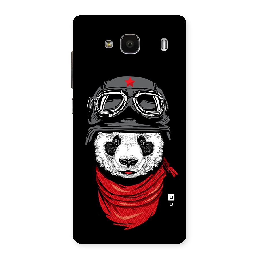 Cool Panda Soldier Art Back Case for Redmi 2