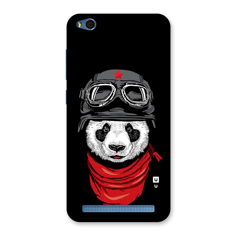Cool Panda Soldier Art Back Case for Redmi 5A