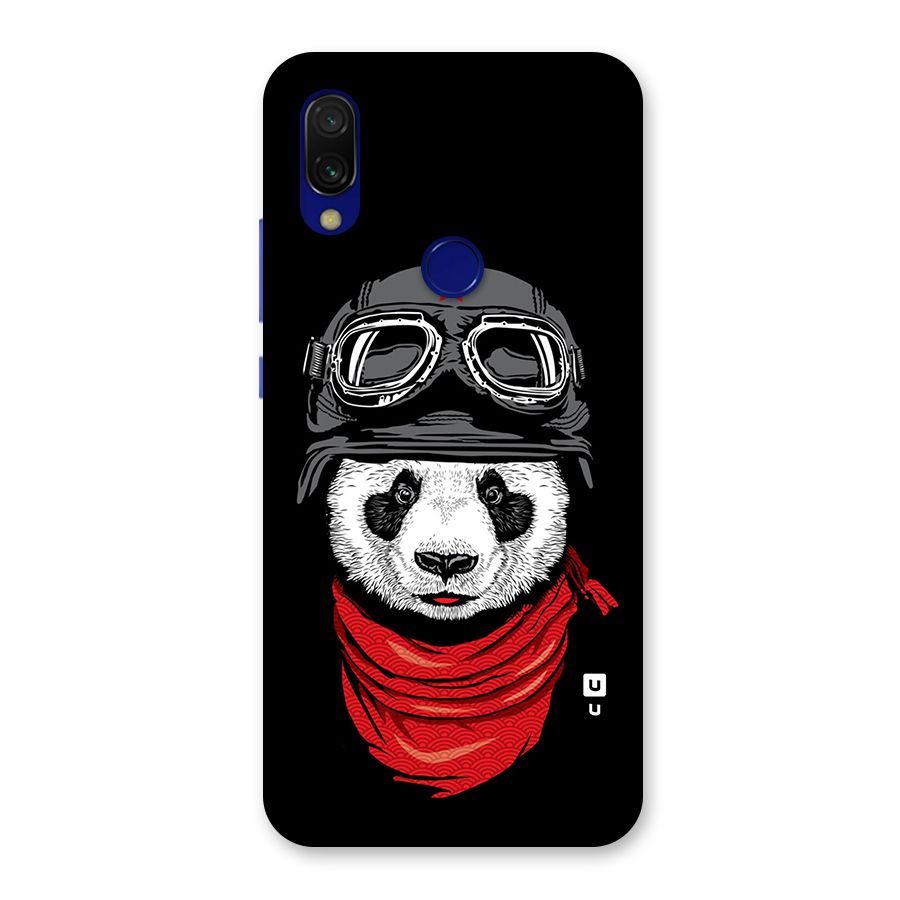 Cool Panda Soldier Art Back Case for Redmi 7