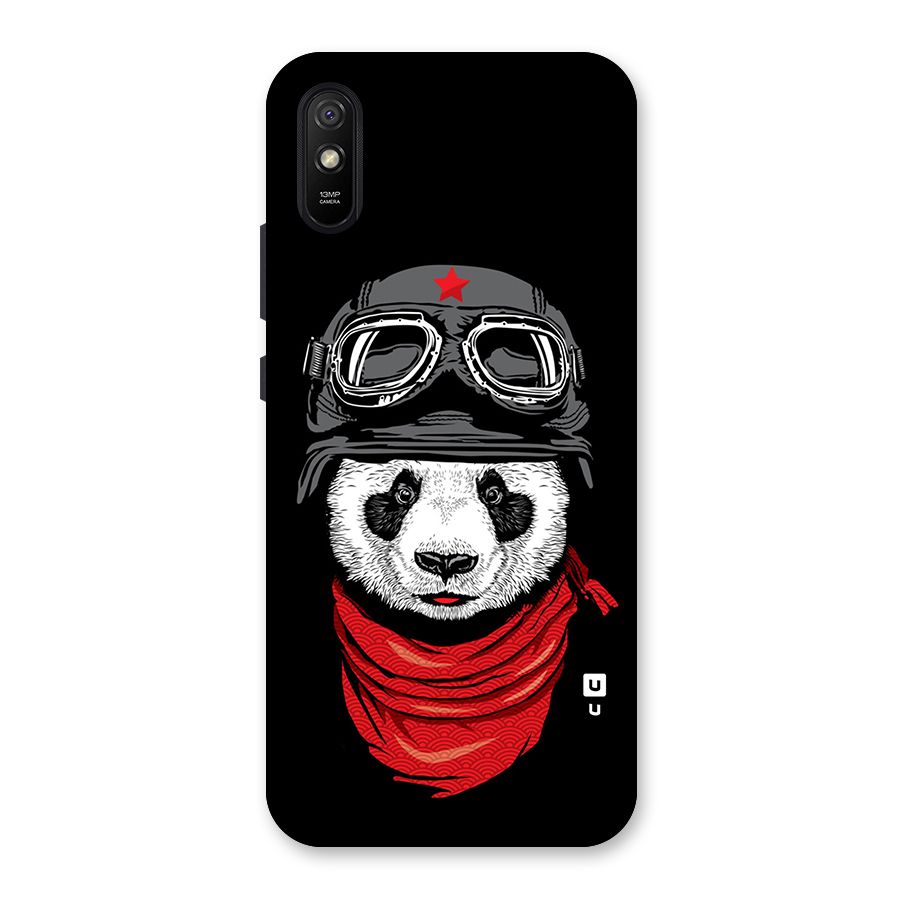 Cool Panda Soldier Art Back Case for Redmi 9A