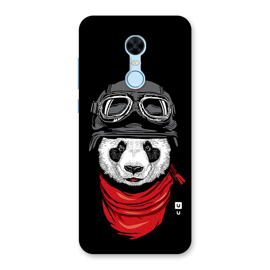Cool Panda Soldier Art Back Case for Redmi Note 5