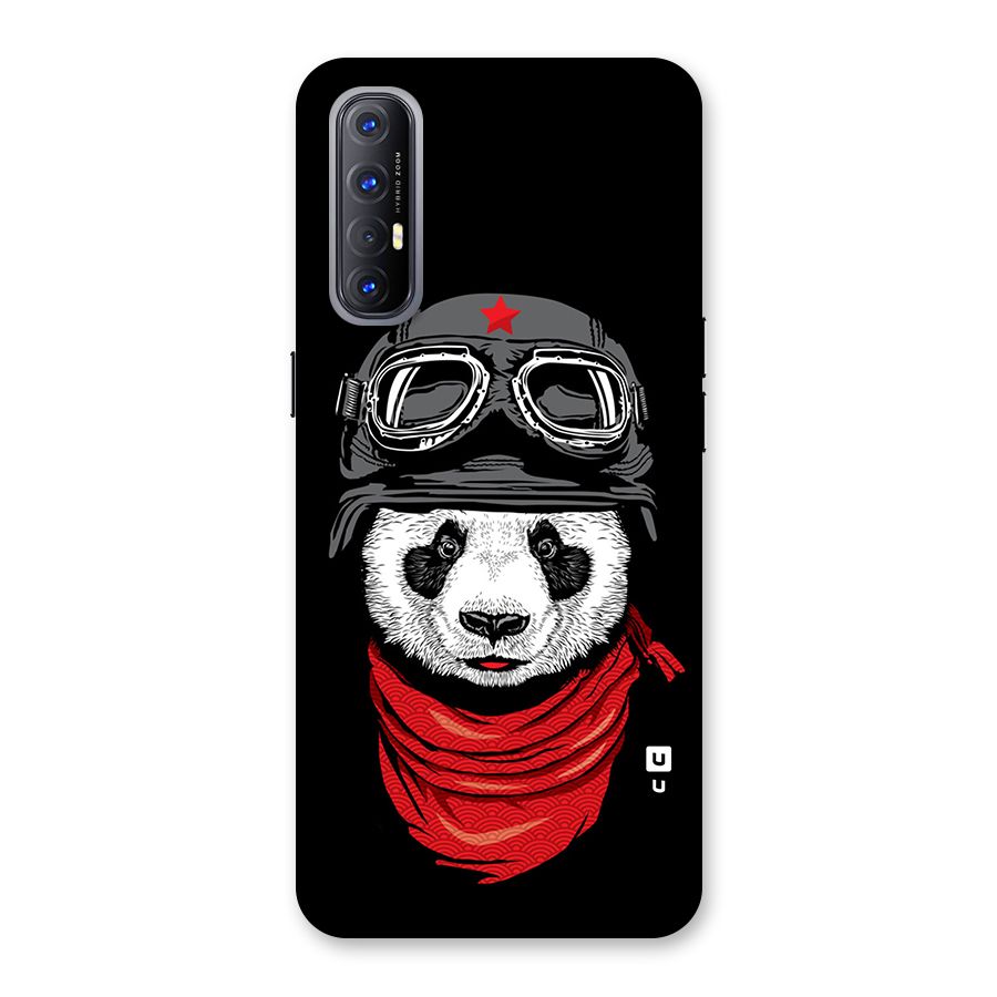 Cool Panda Soldier Art Back Case for Reno3 Pro