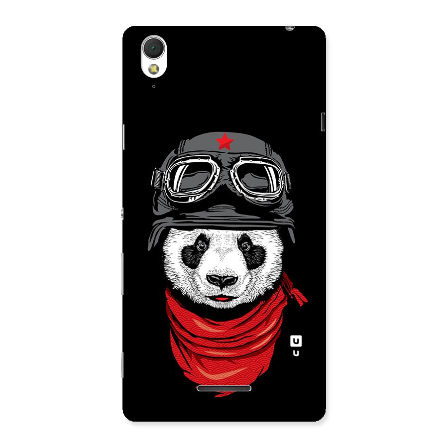 Cool Panda Soldier Art Back Case for Sony Xperia T3