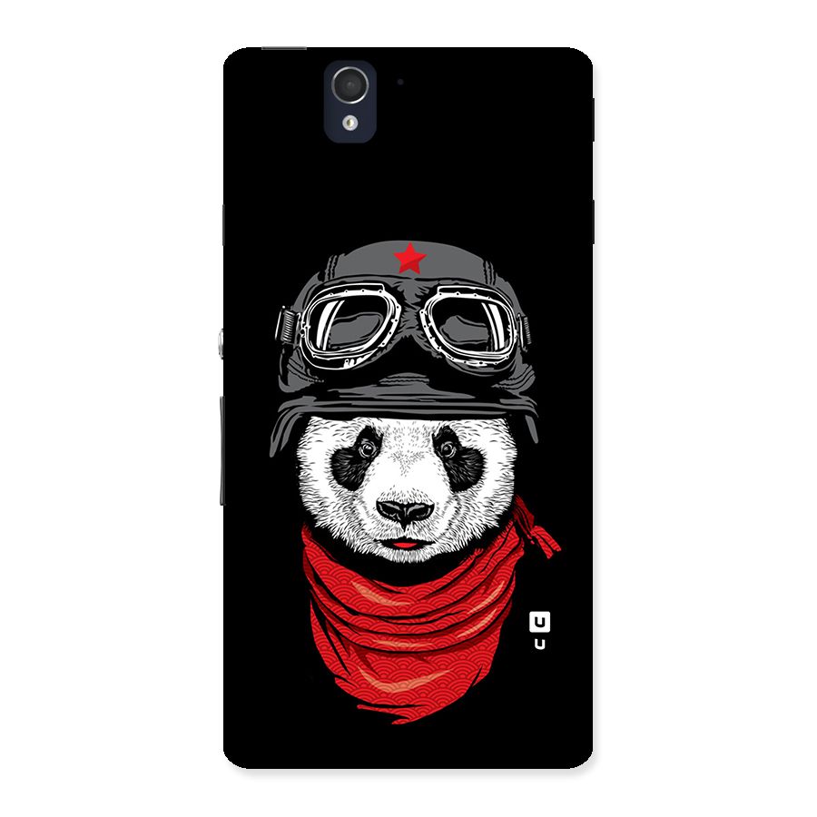 Cool Panda Soldier Art Back Case for Sony Xperia Z