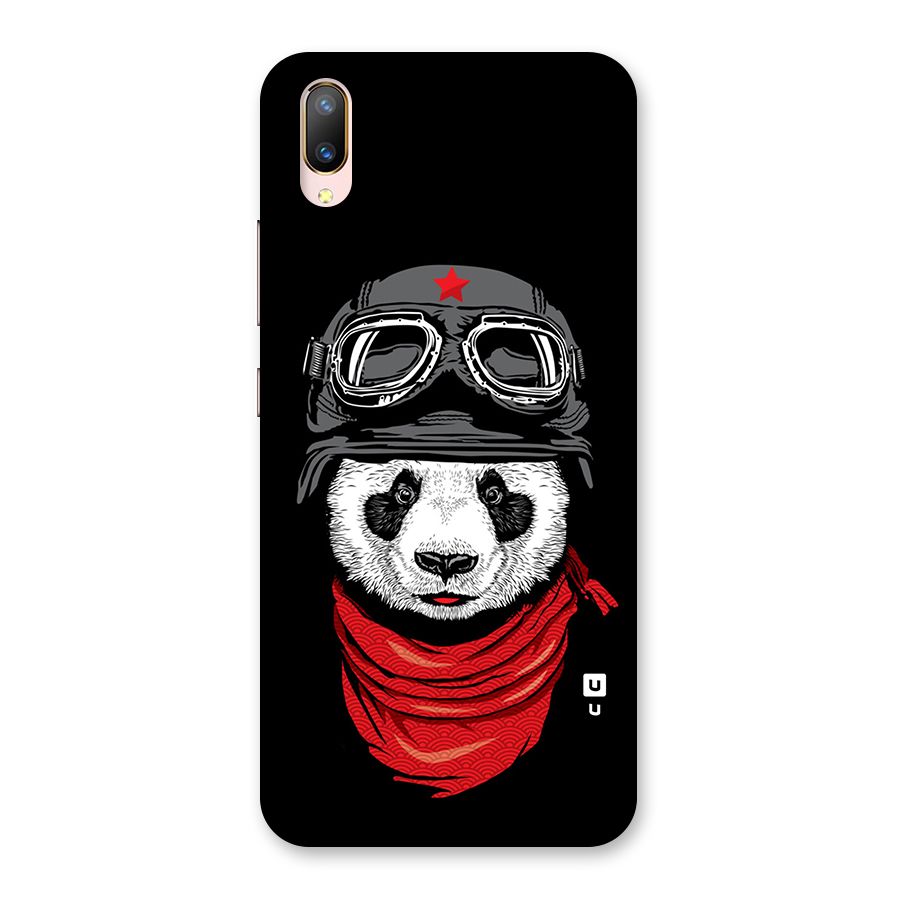 Cool Panda Soldier Art Back Case for Vivo V11 Pro