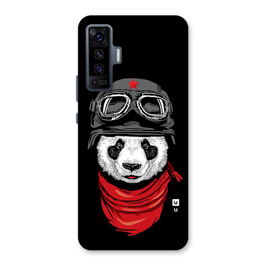 Cool Panda Soldier Art Back Case for Vivo X50