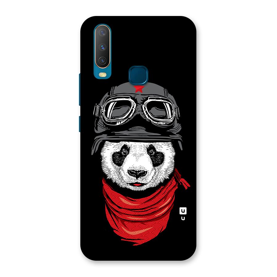 Cool Panda Soldier Art Back Case for Vivo Y15
