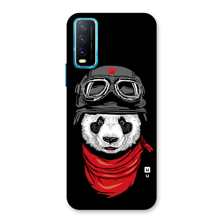 Cool Panda Soldier Art Back Case for Vivo Y20