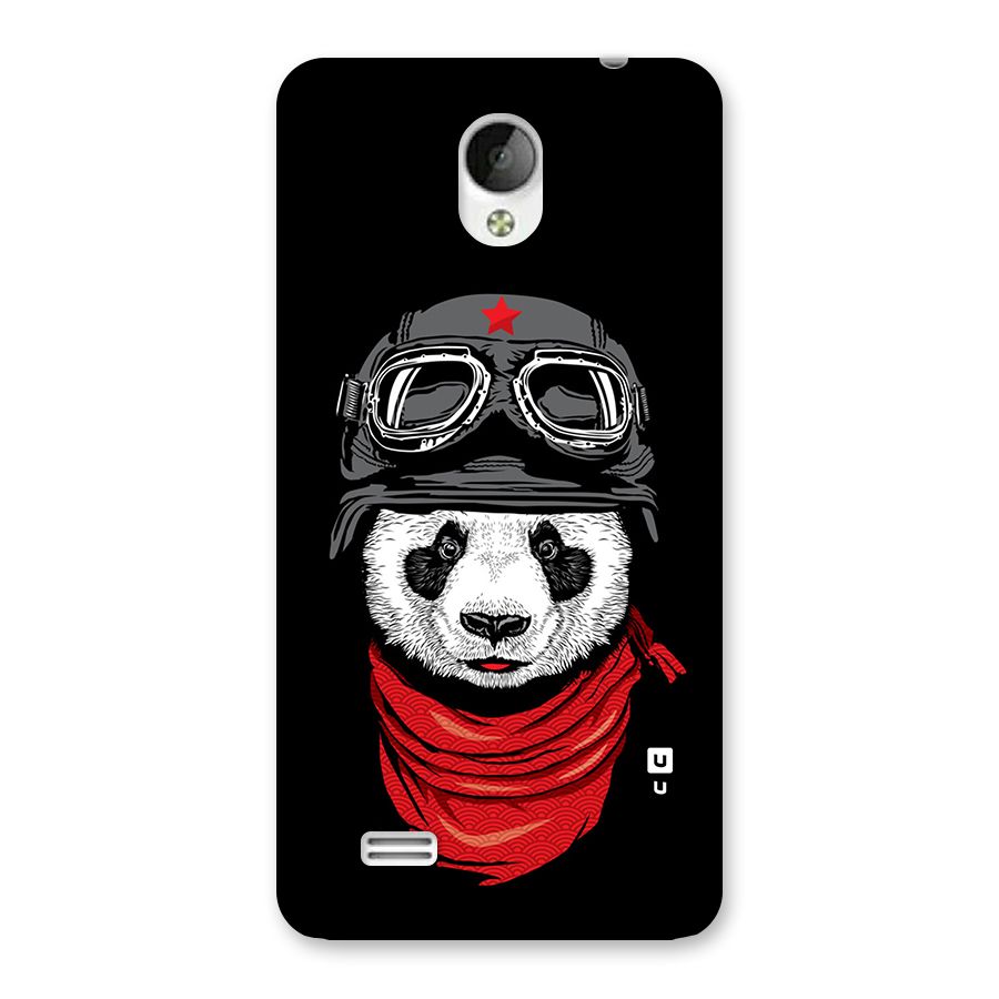 Cool Panda Soldier Art Back Case for Vivo Y21