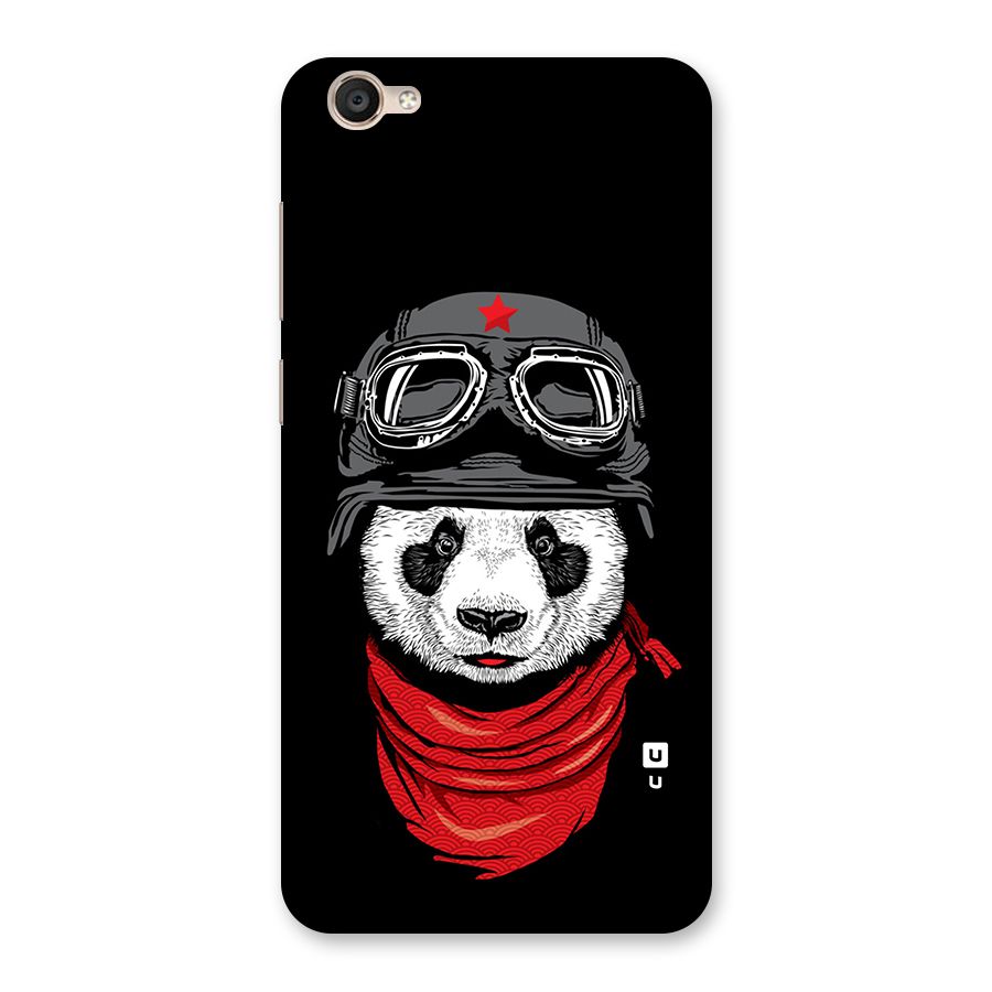 Cool Panda Soldier Art Back Case for Vivo Y55s