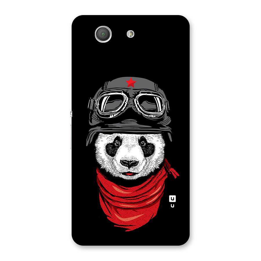 Cool Panda Soldier Art Back Case for Xperia Z3 Compact