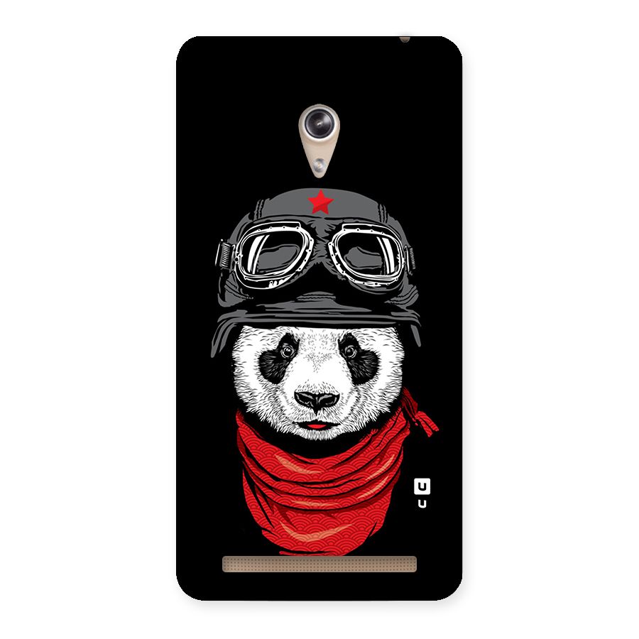 Cool Panda Soldier Art Back Case for Zenfone 6