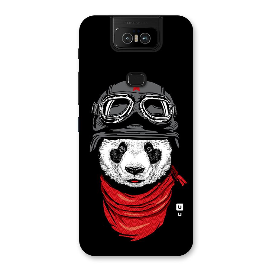 Cool Panda Soldier Art Back Case for Zenfone 6z