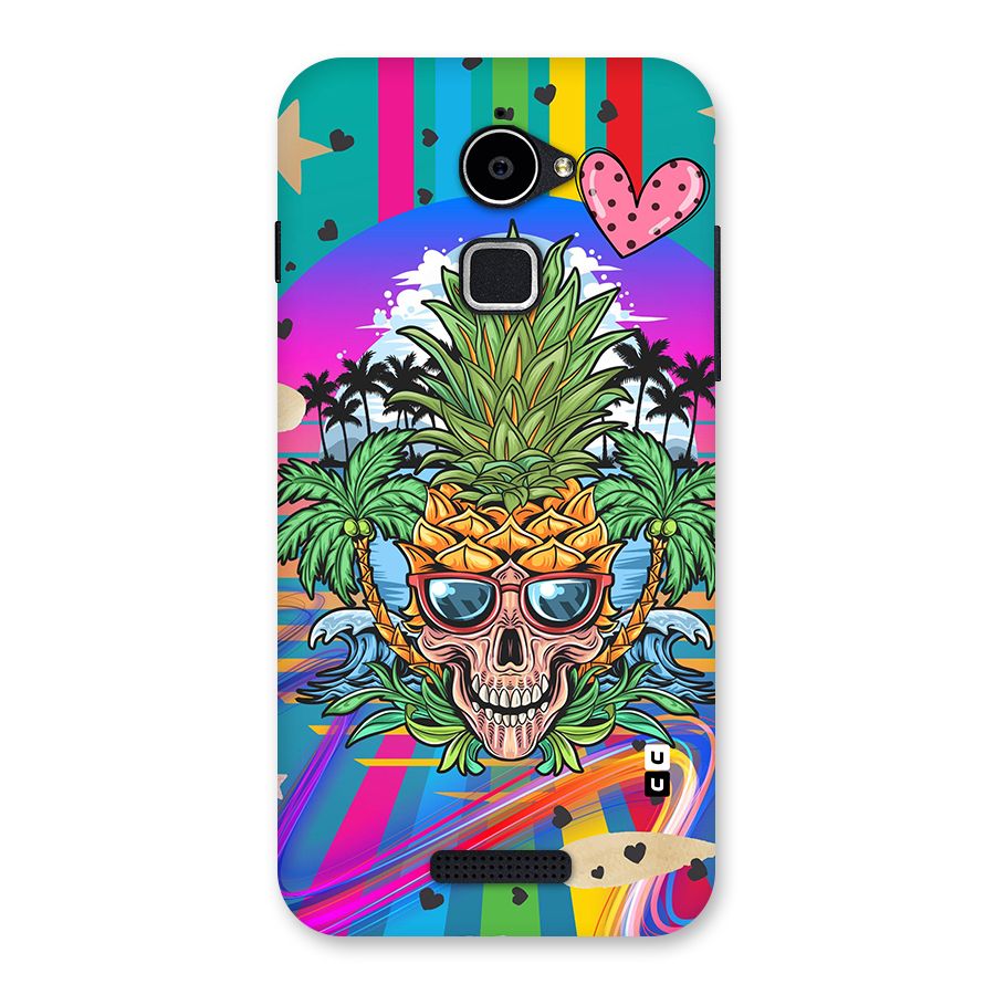 Cool Pineapple Skull Back Case for Coolpad Note 3 Lite
