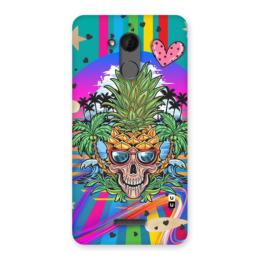 Cool Pineapple Skull Back Case for Coolpad Note 5