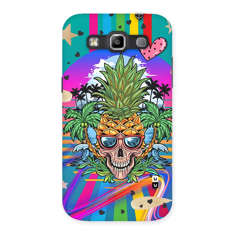 Cool Pineapple Skull Back Case for Galaxy Grand Quattro