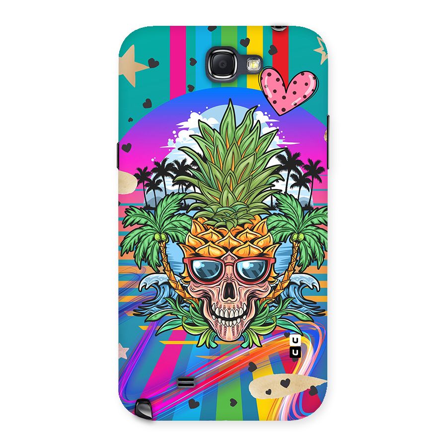 Cool Pineapple Skull Back Case for Galaxy Note 2