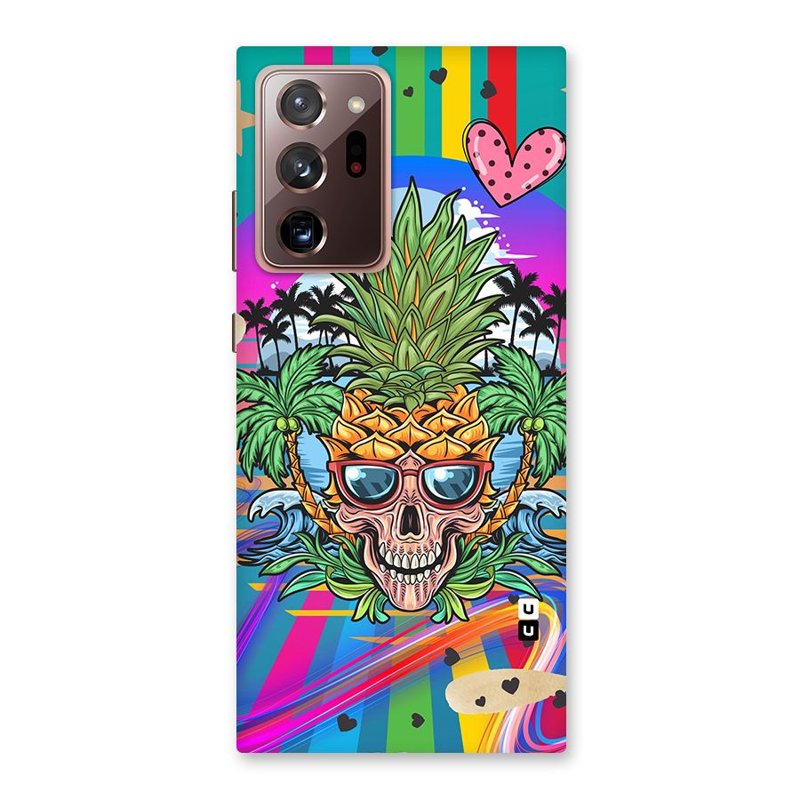 Cool Pineapple Skull Back Case for Galaxy Note 20 Ultra