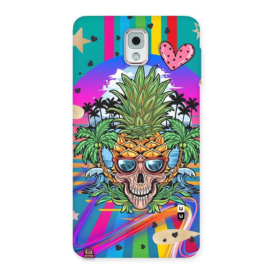 Cool Pineapple Skull Back Case for Galaxy Note 3