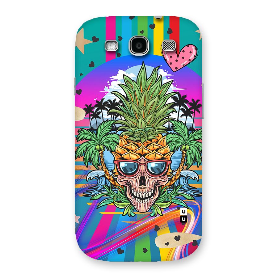 Cool Pineapple Skull Back Case for Galaxy S3 Neo