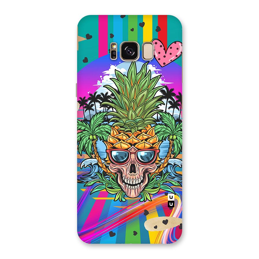 Cool Pineapple Skull Back Case for Galaxy S8 Plus