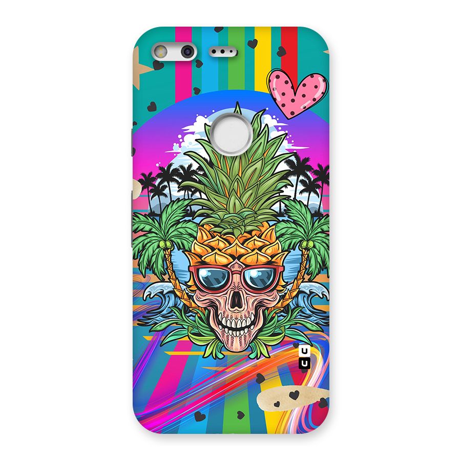 Cool Pineapple Skull Back Case for Google Pixel