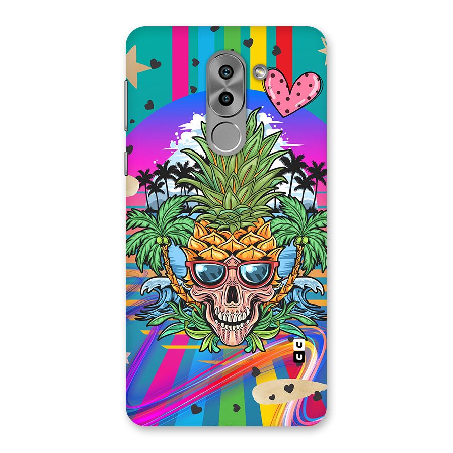 Cool Pineapple Skull Back Case for Honor 6X