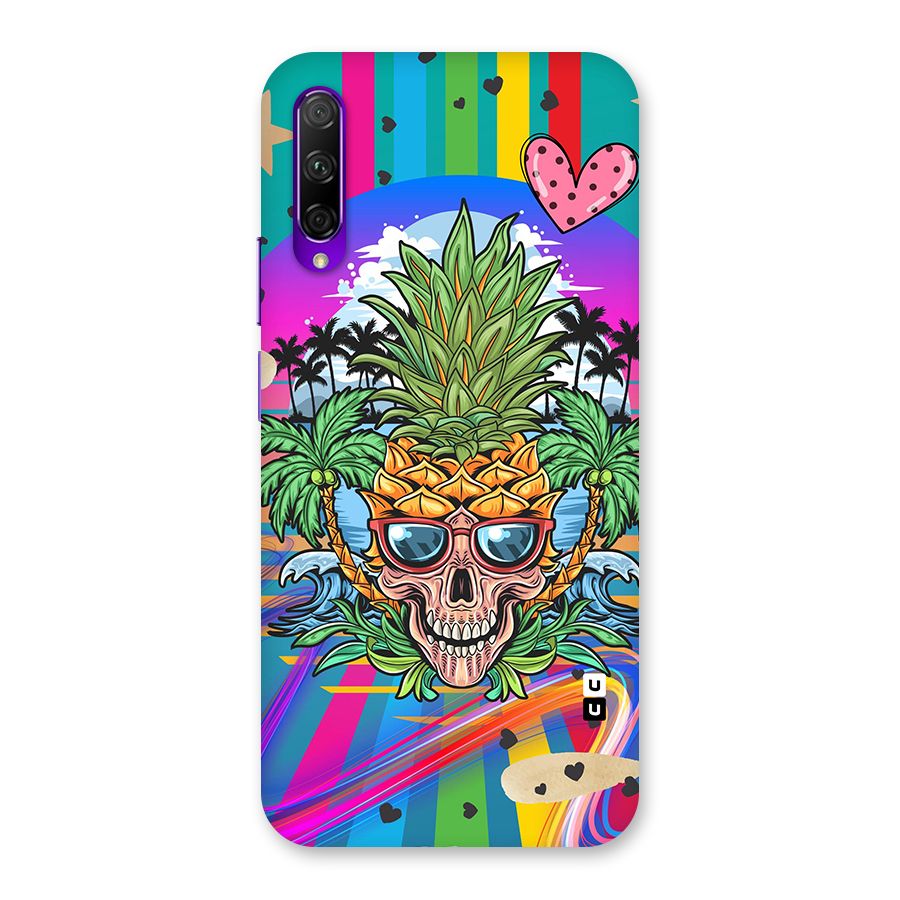 Cool Pineapple Skull Back Case for Honor 9X Pro