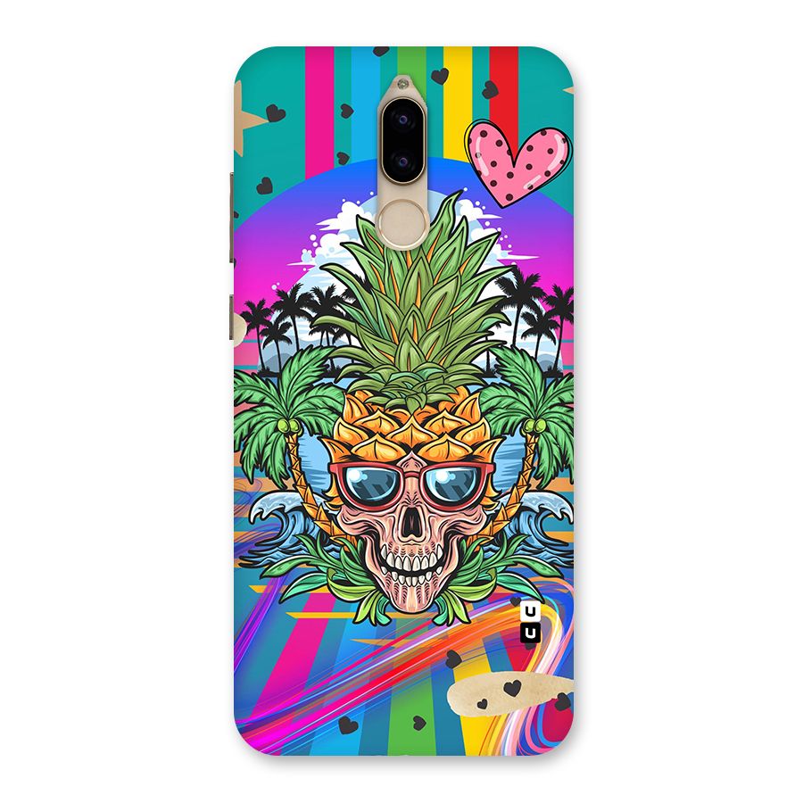 Cool Pineapple Skull Back Case for Honor 9i