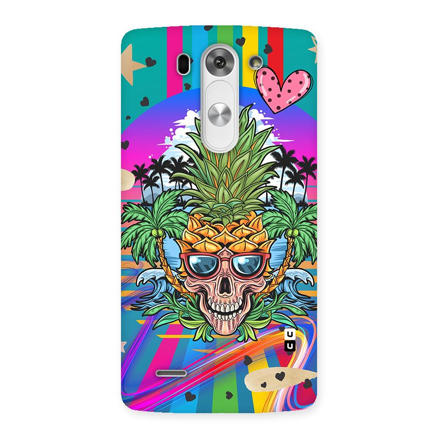 Cool Pineapple Skull Back Case for LG G3 Mini