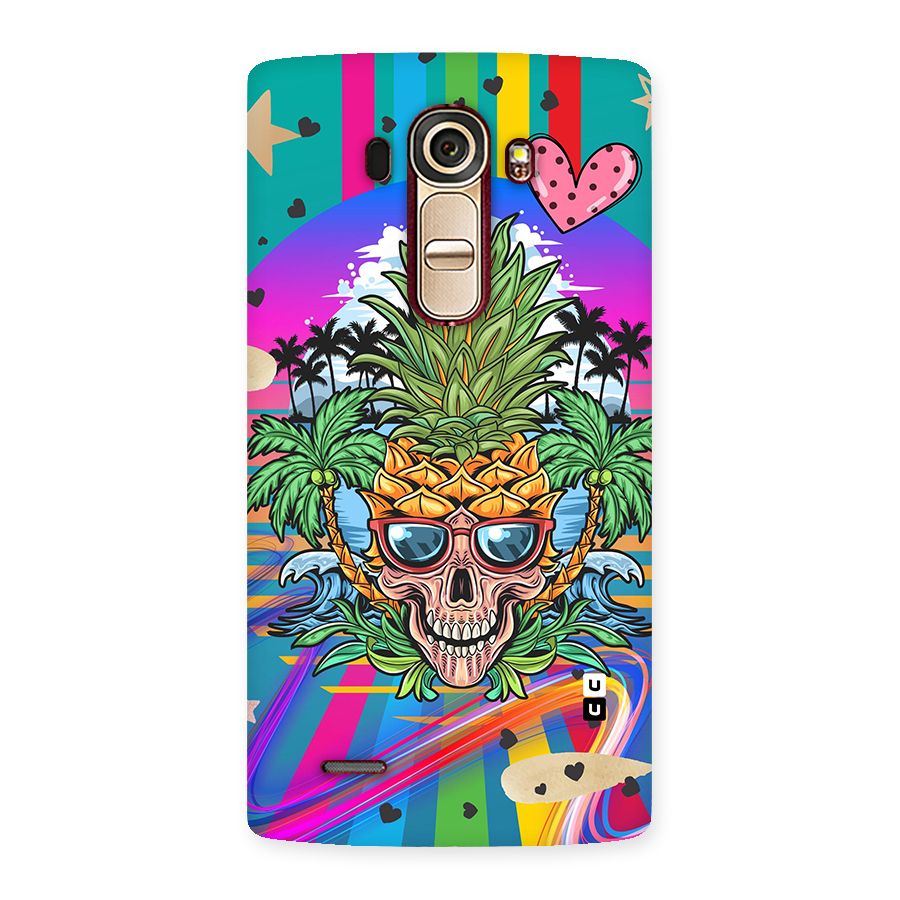 Cool Pineapple Skull Back Case for LG G4