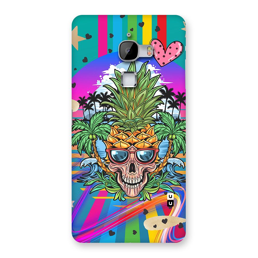 Cool Pineapple Skull Back Case for LeTv Le Max