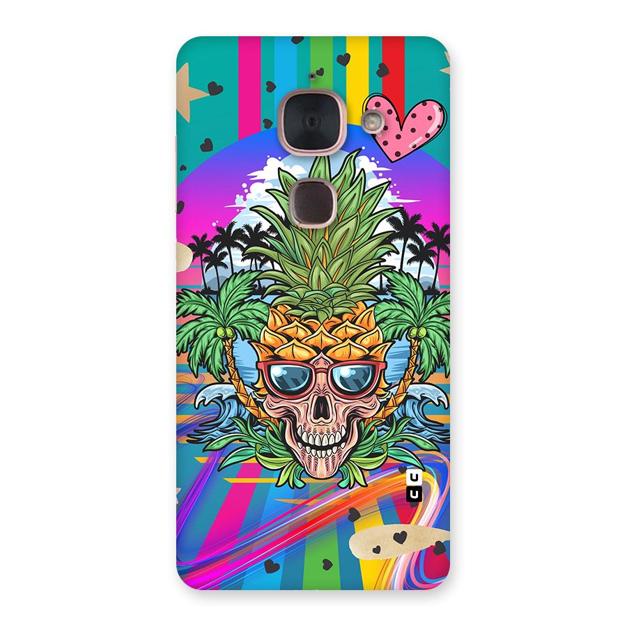 Cool Pineapple Skull Back Case for Le Max 2
