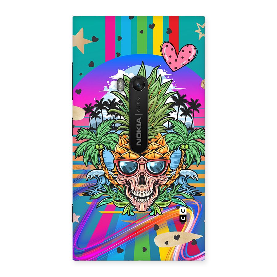 Cool Pineapple Skull Back Case for Lumia 920