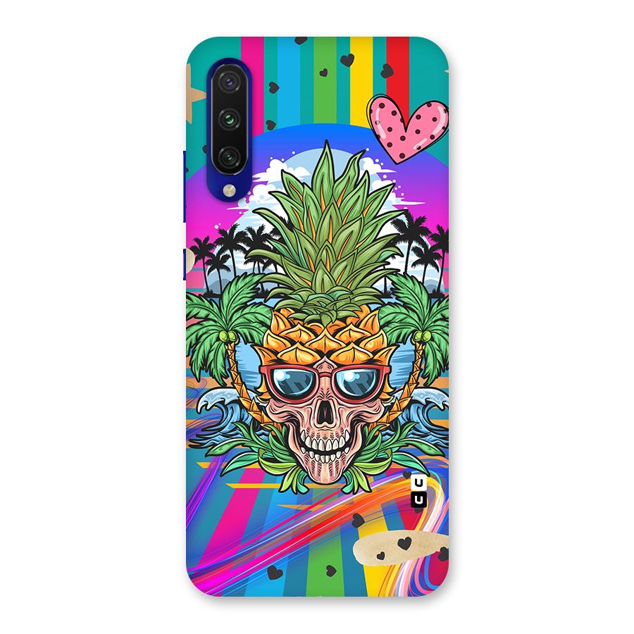 Cool Pineapple Skull Back Case for Mi A3
