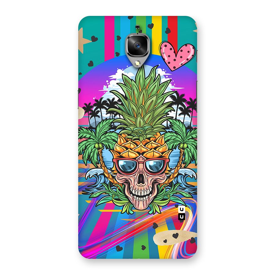 Cool Pineapple Skull Back Case for OnePlus 3