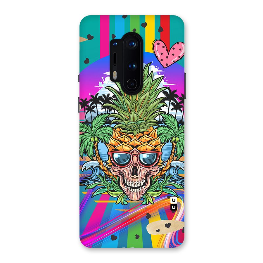 Cool Pineapple Skull Back Case for OnePlus 8 Pro