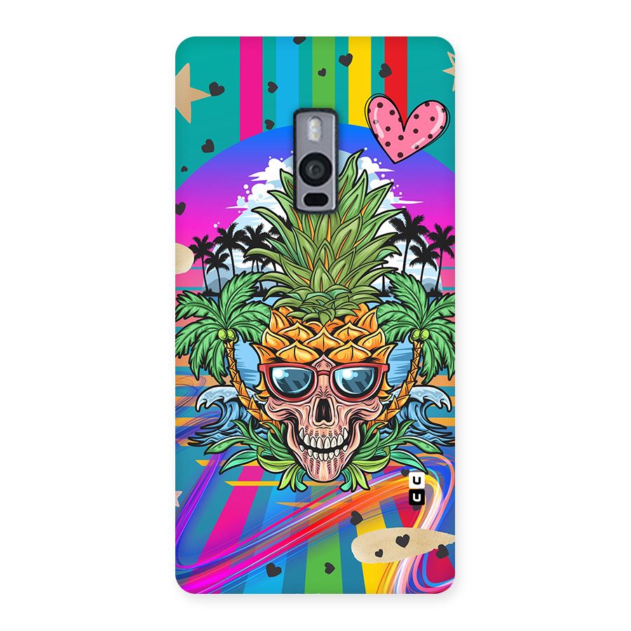 Cool Pineapple Skull Back Case for OnePlus Two