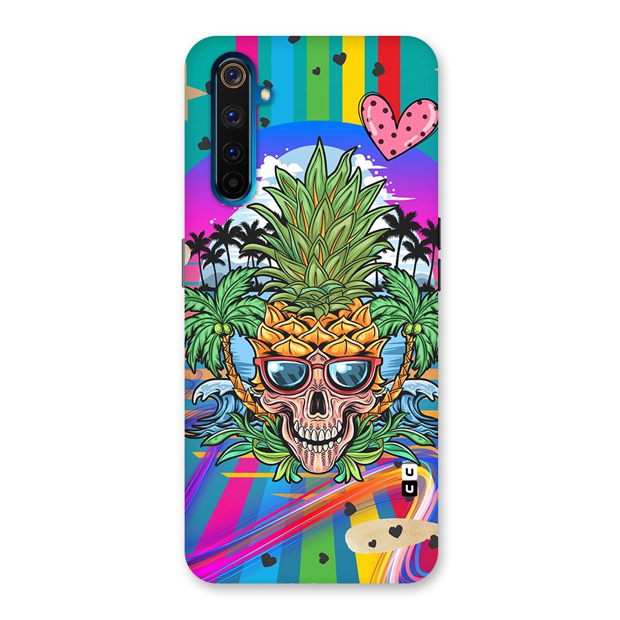Cool Pineapple Skull Back Case for Realme 6 Pro