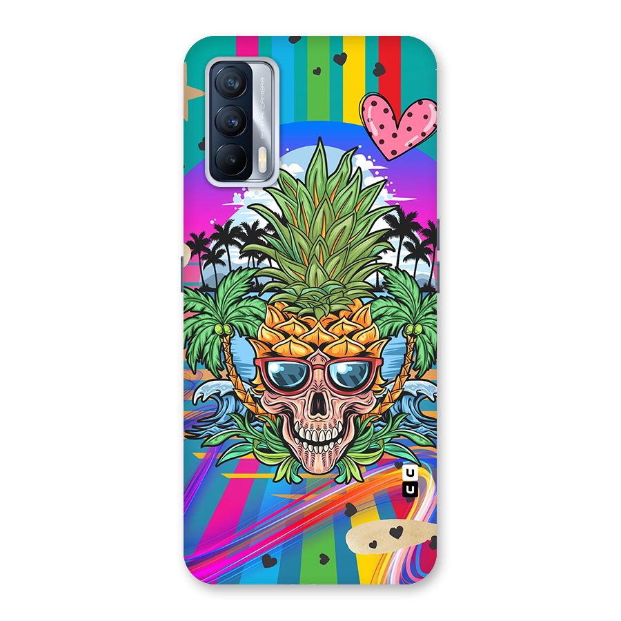 Cool Pineapple Skull Back Case for Realme X7