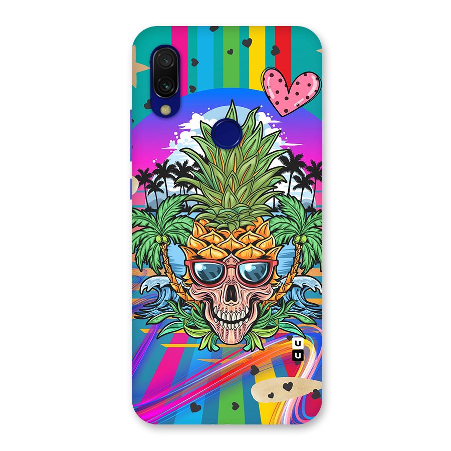 Cool Pineapple Skull Back Case for Redmi 7