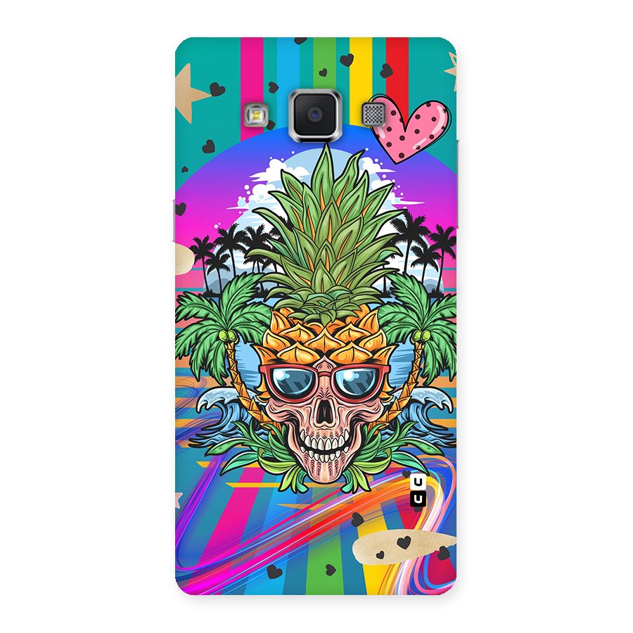 Cool Pineapple Skull Back Case for Samsung Galaxy A5