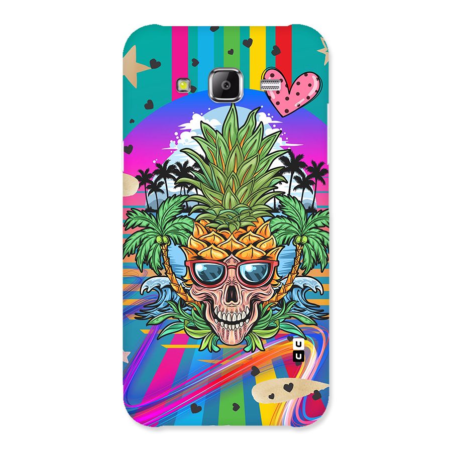 Cool Pineapple Skull Back Case for Samsung Galaxy J2 Prime