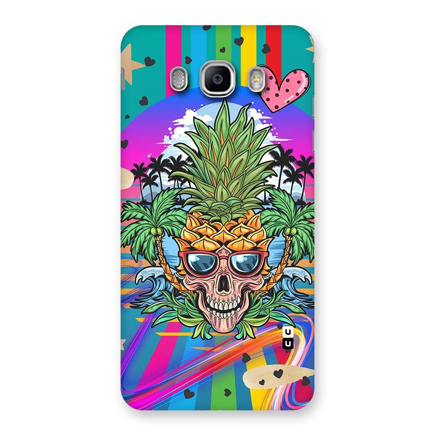 Cool Pineapple Skull Back Case for Samsung Galaxy J5 2016