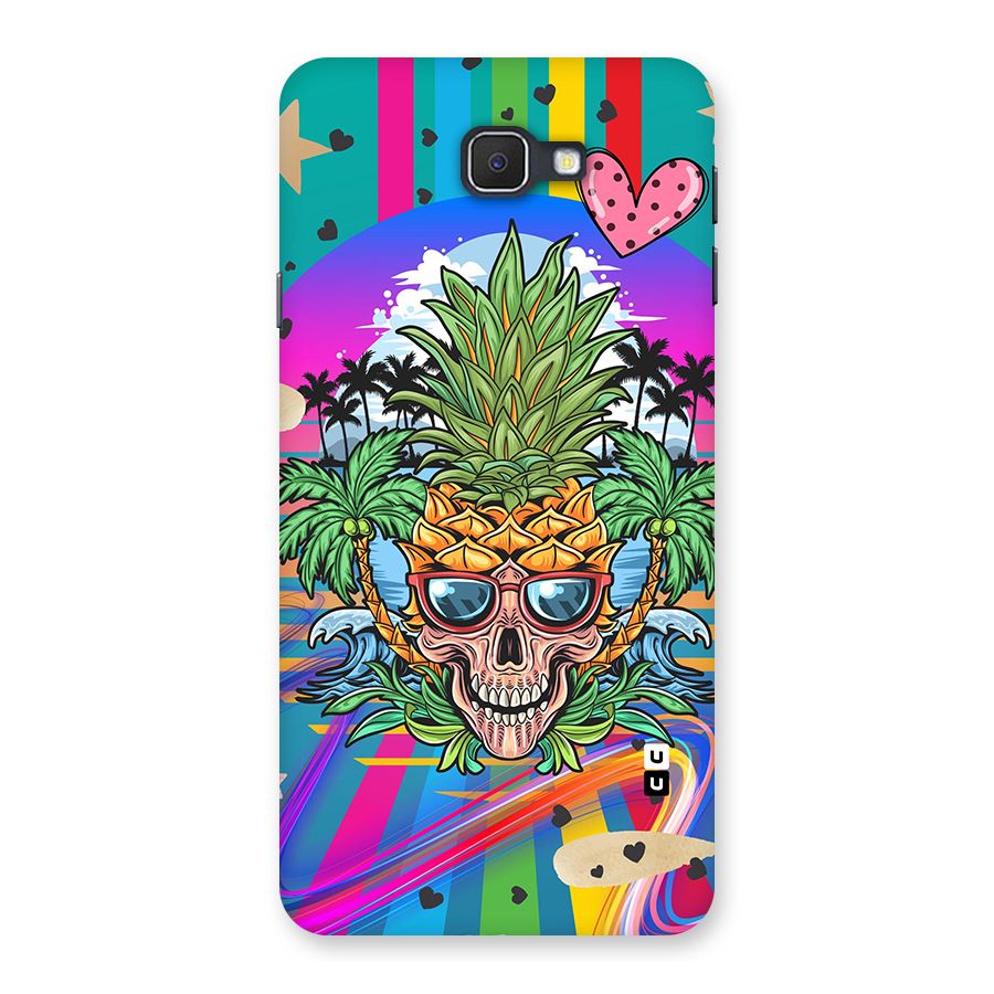 Cool Pineapple Skull Back Case for Samsung Galaxy J7 Prime