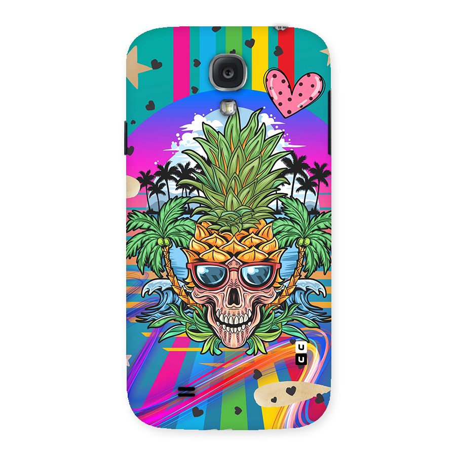 Cool Pineapple Skull Back Case for Samsung Galaxy S4